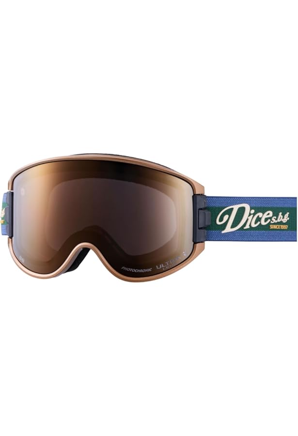 Amazon.co.jp: [ダイス] 日本製 スノーゴーグル BANK バンク 調光